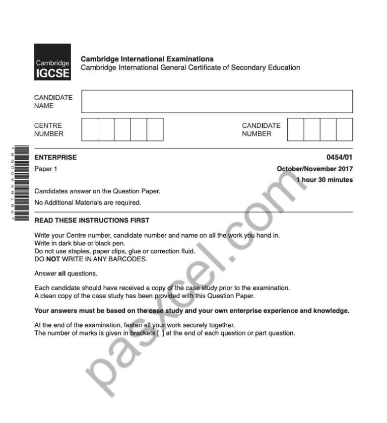 Igcse enterprise textbook picture