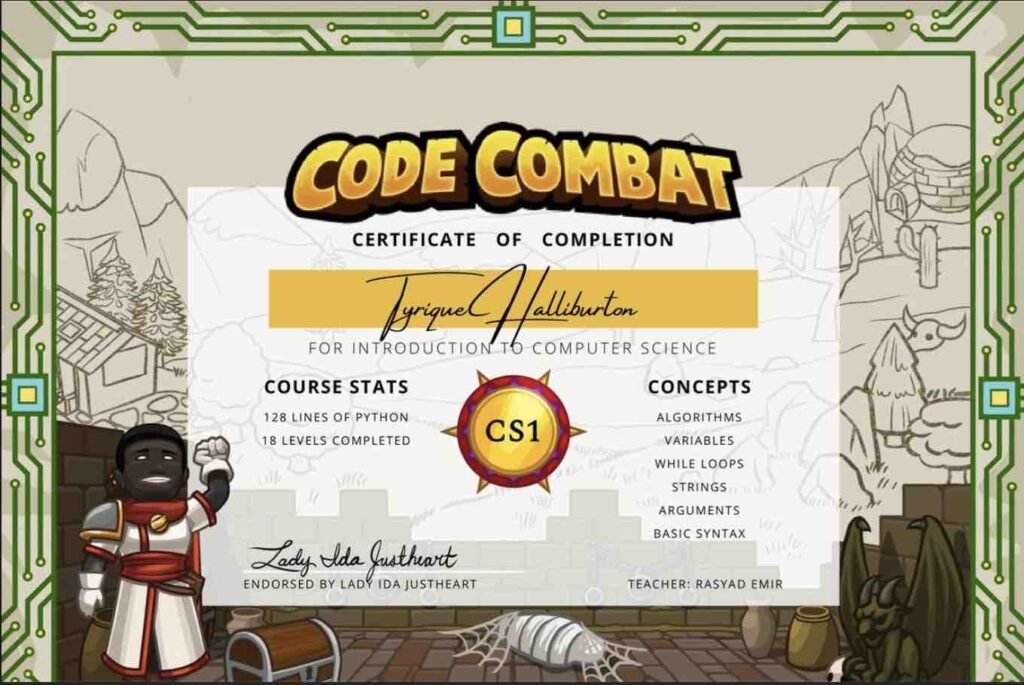 Code combat