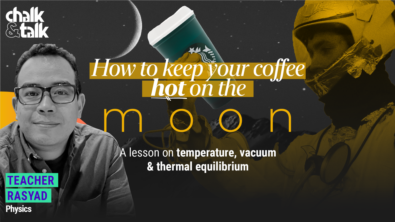 How To Keep Your Coffee Hot On The Moon